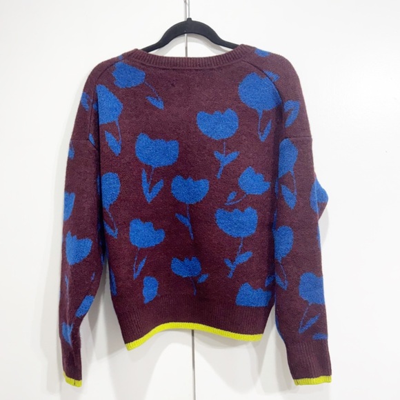 Scotch & Soda Amsterdam Tulip Crew Neck Sweater Size Small - Picture 5 of 6